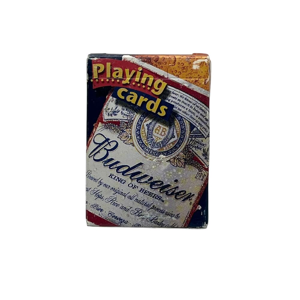Vintage Anheuser Busch Budweiser Playing Cards
